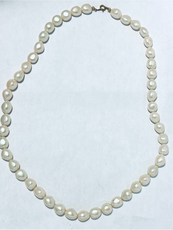 Trifari Jewelry - Trifari Cream Faux Pearl Strand Necklace, Trifari Jewelry, Vintage Trifari